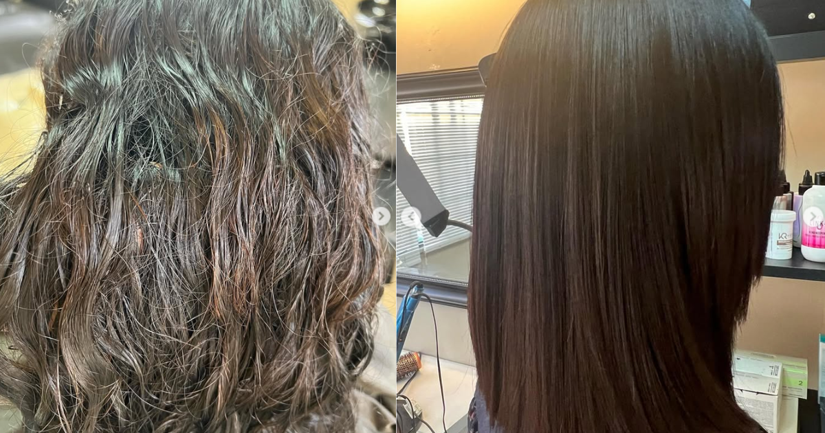 Smooth Express before and after by @stylesbymariontt